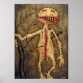 "Voodoo Town #11" poster Angry Johnny (Voorkant)