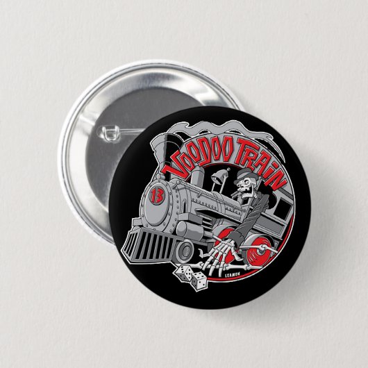 Voodoo Train Button (Voorkant /achterkant)