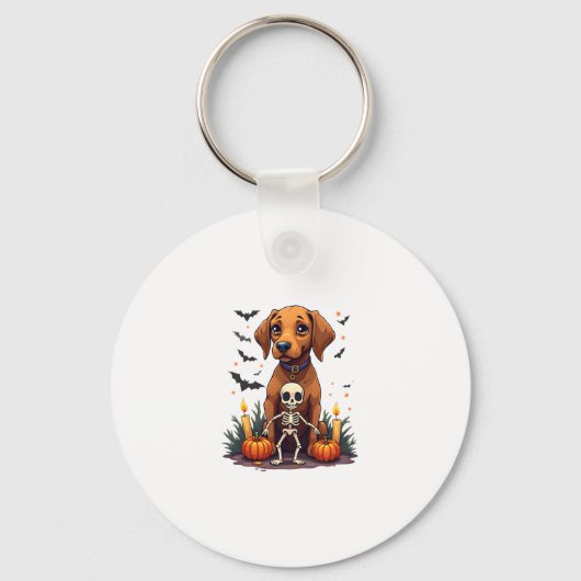 Voodoo Vizsla Dog Sleutelhanger (Voorkant)