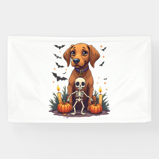 Voodoo Vizsla Dog Spandoek (Horizontaal)