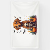 Voodoo Vizsla Dog Spandoek (Verticaal)