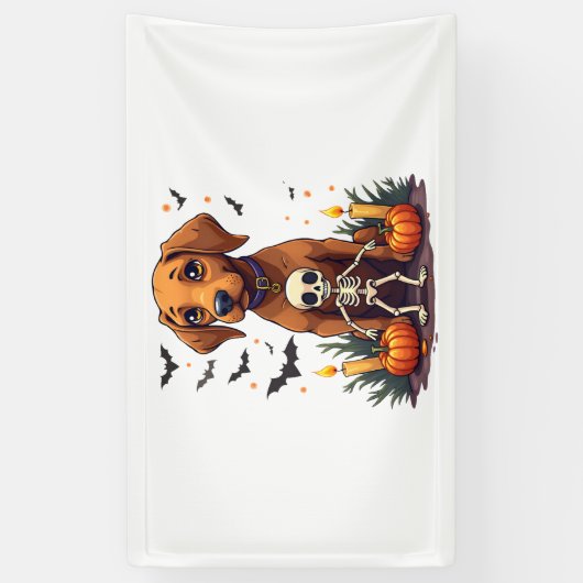 Voodoo Vizsla Dog Spandoek (Verticaal)