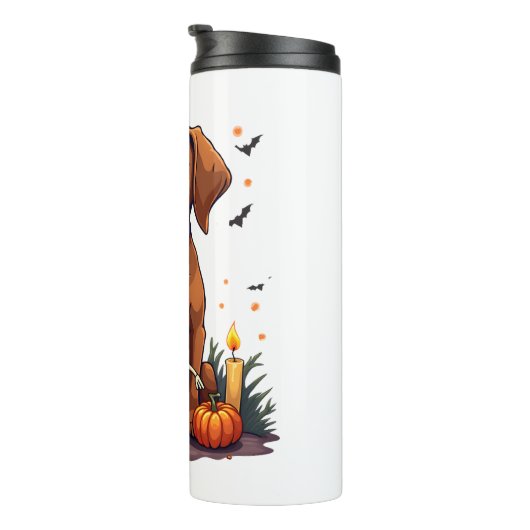 Voodoo Vizsla Dog Thermosbeker (Geroteerd rechts)