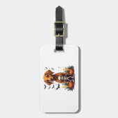 Voodoo Vizsla Hond Bagagelabel (Voorkant verticaal)