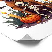 Voodoo Vizsla Hond Poster (Hoek)