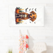 Voodoo Vizsla Hond Spandoek (Insitu)