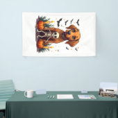 Voodoo Vizsla Hond Spandoek (Beurs)