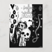 voodou briefkaart (Voorkant)
