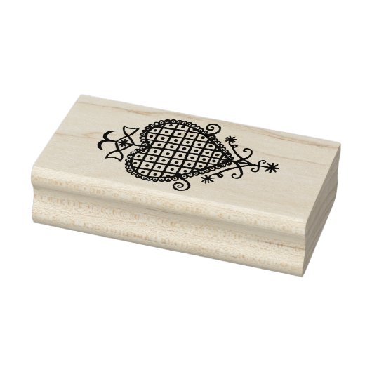 VooDou Veve "Liefdeshart" rubber stempel (Stempel)