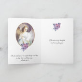  voogd engel religieus kind Schrift Kaart (Binnen)