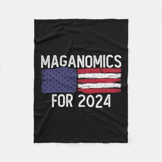 Voor 2024 Trump President Legend Fleece Deken (Voorkant)
