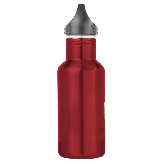 Voor 48e bruiloft Schattigee cupcake Waterfles (Links)