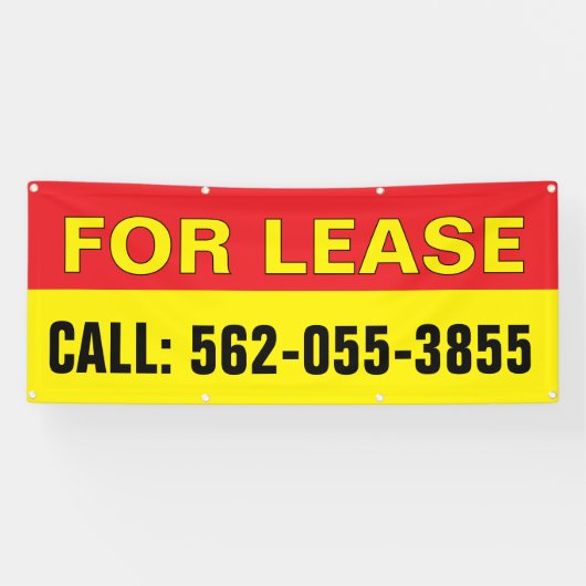 Voor aangepaste bewerkbare banner huren (Horizontaal)