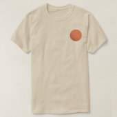 voor & achter Ik hou van mijn vrouw laat me golf d T-shirt (Design voorkant)