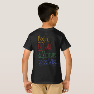 Voor & achter - Magische Horace Quote Kinder T-shi T-shirt
