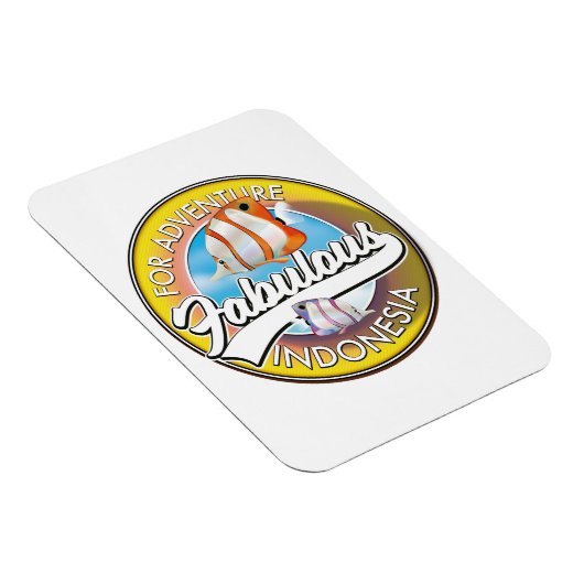 Voor Adventure Fabulous Indonesia logo Magneet (Rechterzijde)
