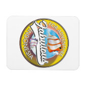Voor Adventure Fabulous Indonesia logo Magneet (Horizontaal)