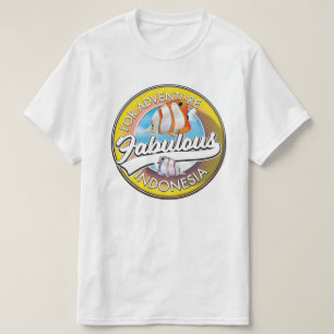 Voor Adventure Fabulous Indonesia logo T-shirt
