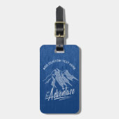Voor Adventure Mountains ID358 Bagagelabel (Voorkant verticaal)