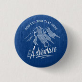 Voor Adventure Mountains ID358 Ronde Button 3,2 Cm (Voorkant)