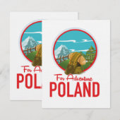 Voor Adventure Poland Travel logo (Voorkant / Achterkant)
