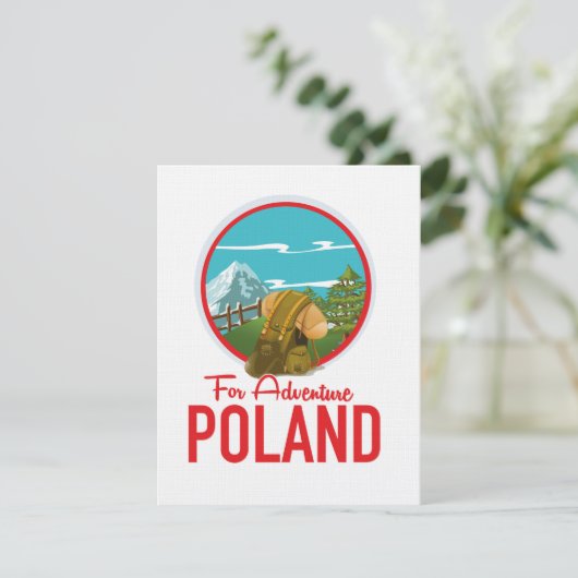 Voor Adventure Poland Travel logo (Staand voorkant)