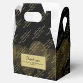 Voor alle leeftijden: Aangepast berichtpatroon zwa Bedankdoosjes (Geopend)