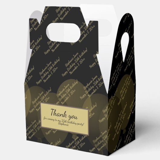 Voor alle leeftijden: Aangepast berichtpatroon zwa Bedankdoosjes (Geopend)