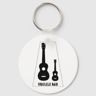 Voor alle Ukulele Dads! Sleutelhanger