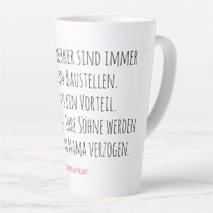 Voor allen die buiten sjouwen – en binnenshuis ver latte mok
