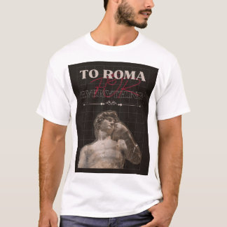 voor alles aan roma t-shirt