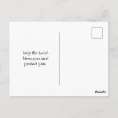 Voor alles is een tijd, Prediker 3:1-8 Briefkaart (Achterkant)