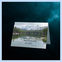 Voor alles is er een seizoen, leeg binnen kaart