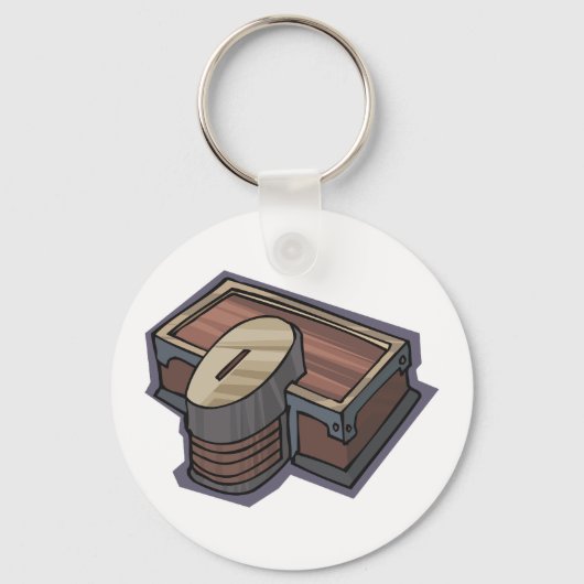 Voor Alms Box Sleutelhanger (Voorkant)