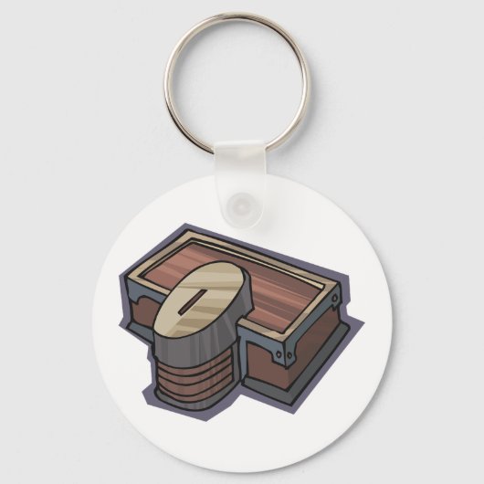 Voor Alms Box Sleutelhanger (Achterkant)