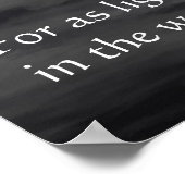 Voor als bliksem poster (Hoek)