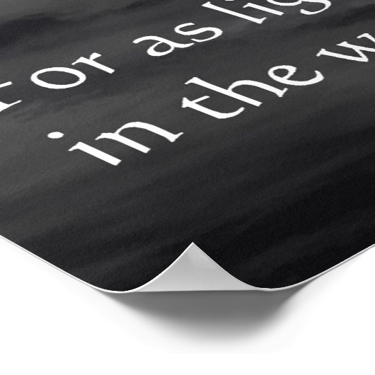 Voor als bliksem poster (Hoek)