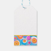 VOOR ALTIJD 29 Verjaardag Kunst Kleurrijk ELKE LEE Cadeaulabel (Achterkant)