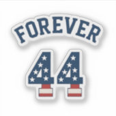 Voor altijd 44 sticker (Voorkant)