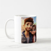 "Voor altijd aan je Côtes" Koffiemok (Links)