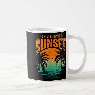 Voor altijd achter de zonsondergang Workout Zomer  Koffiemok