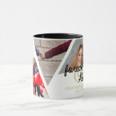 Voor altijd & altijd Multi Photo Collage Jubileum Mok (Midden)