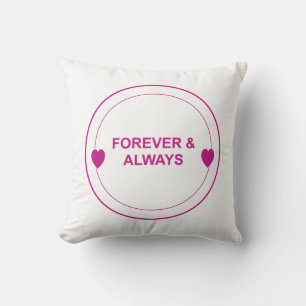 Voor Altijd & Altijd – Timeless Love Typography De Kussen