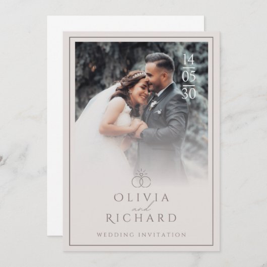 Voor altijd begint hier kaart (Voorkant / Achterkant)