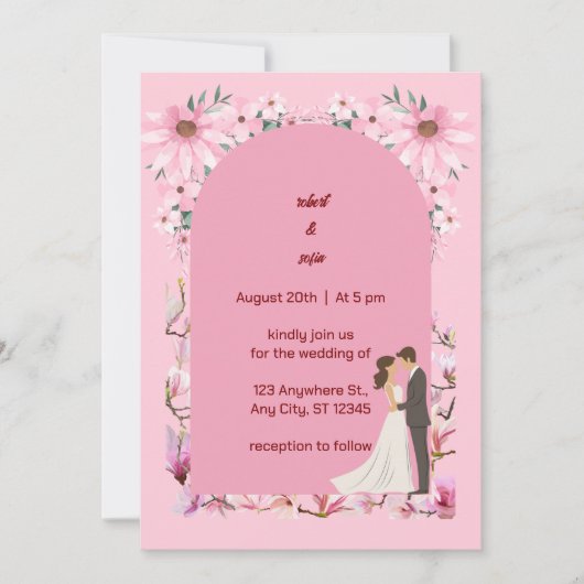 Voor altijd begint hier kaart (Voorkant)