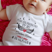 Voor altijd beschermd door mijn aangepaste naam in romper