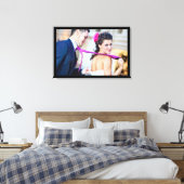 Voor altijd! canvas afdruk (Insitu (Slaapkamer))