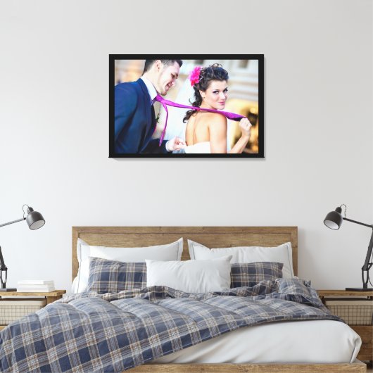 Voor altijd! canvas afdruk (Insitu (Slaapkamer))