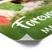 Voor altijd Casual Manuscript van Mijn Liefde Pers Poster (Hoek)