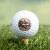 "Voor altijd  charme" Golfballen (Insitu Shirt)